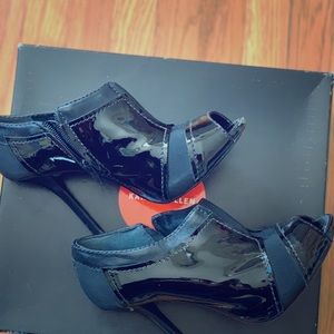 Karen Millen Black Heel Boots